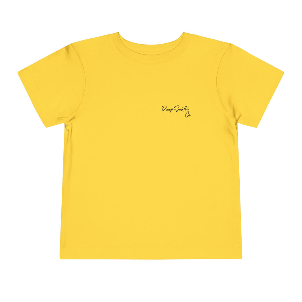 Toddler Tee — 'Deep South Co. Provisions' Boat Graphic