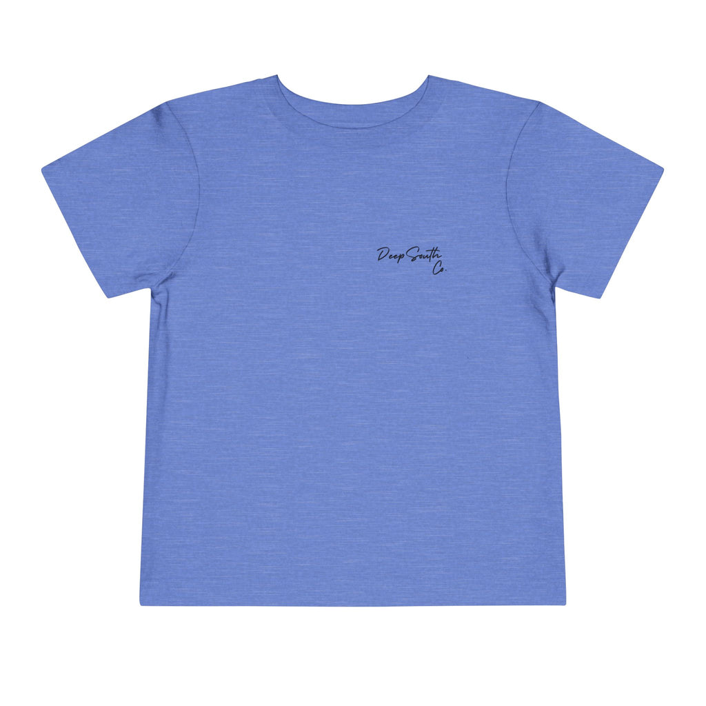 Toddler Tee — 'Deep South Co. Provisions' Boat Graphic
