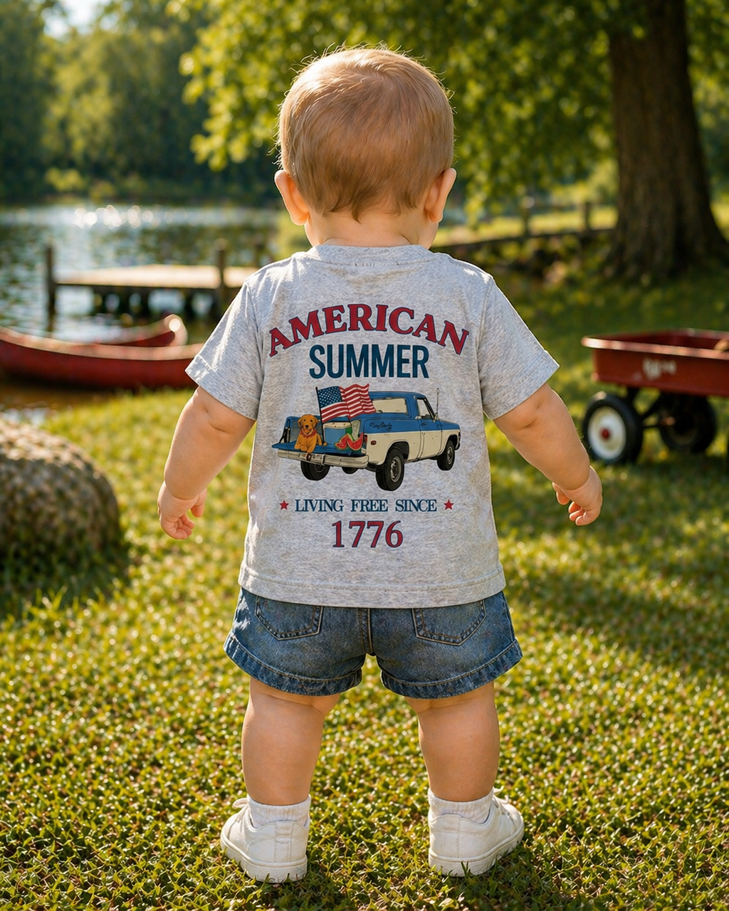 Infant Tee — American Summer