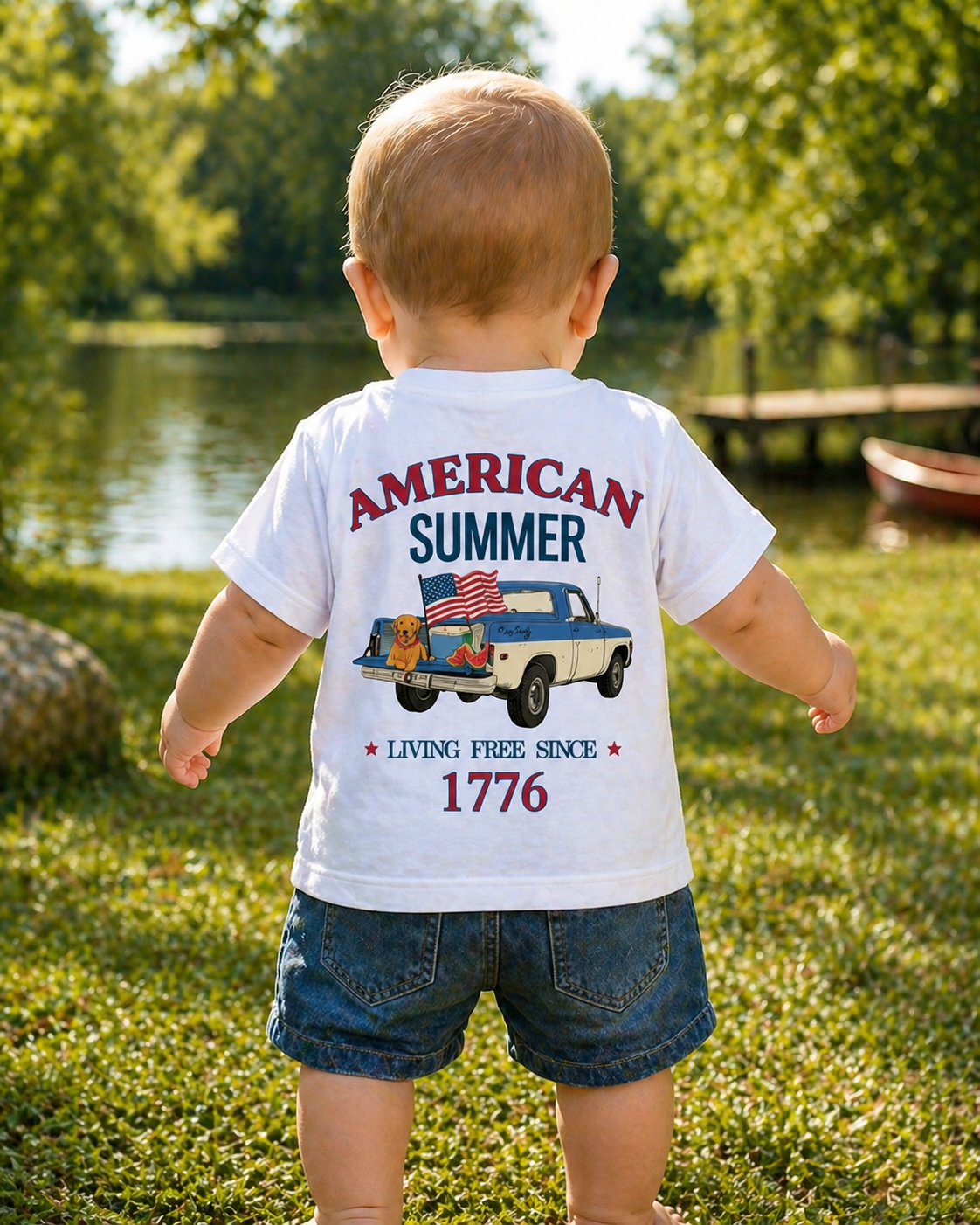 Infant Tee — American Summer