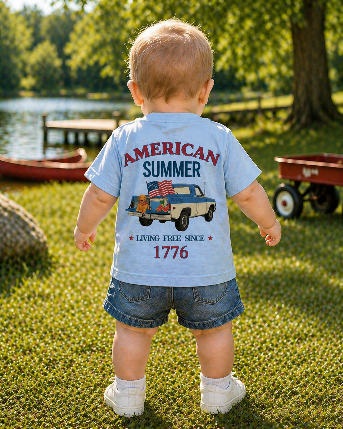 Infant Tee — American Summer