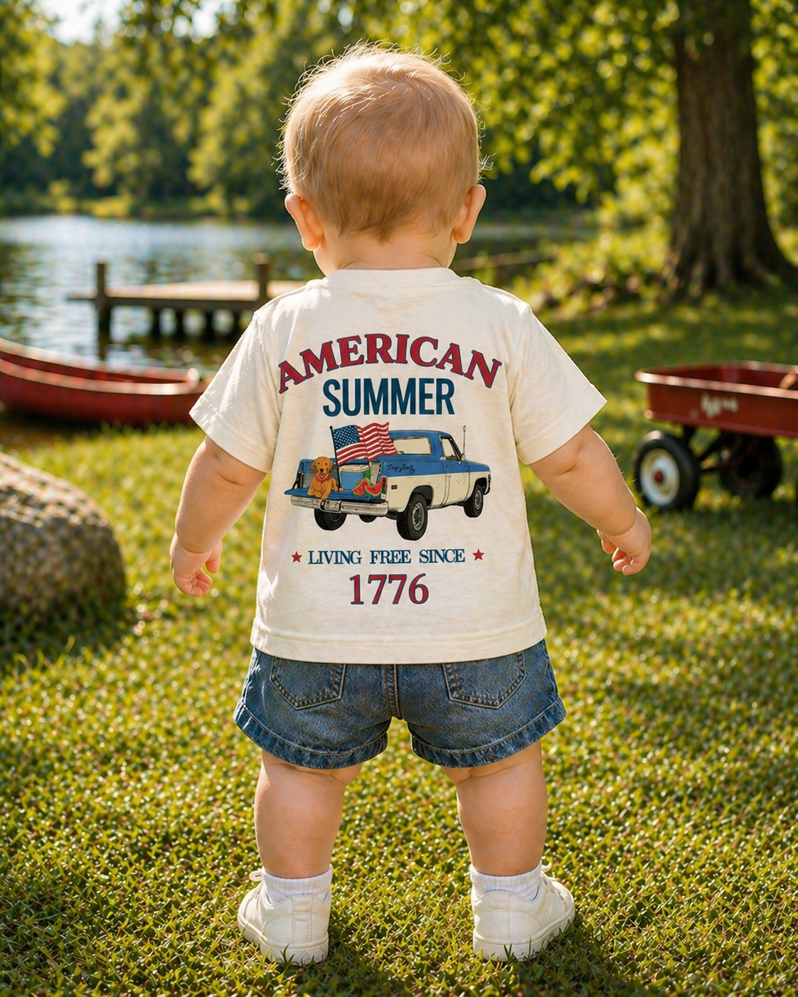 Infant Tee — American Summer