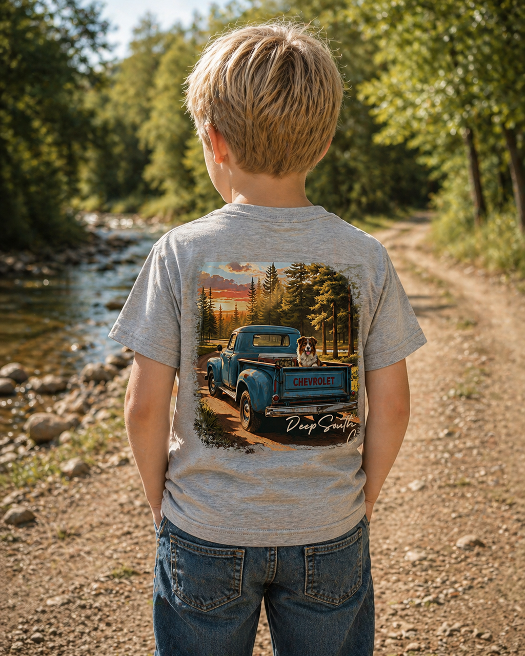 Youth Tee- Vintage Chevy