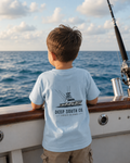 Toddler Tee — 'Deep South Co. Provisions' Boat Graphic