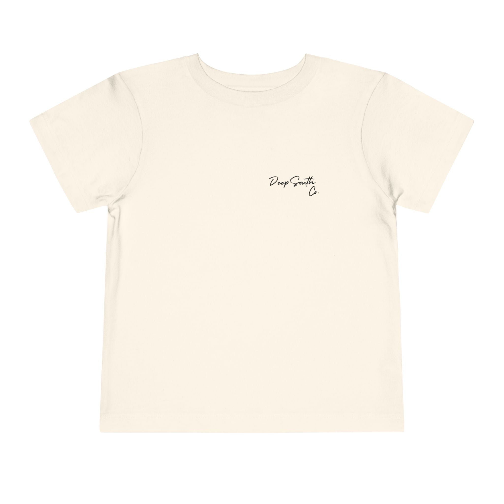 Toddler Tee — 'Dear Santa' Minimal Script Christmas Shirt
